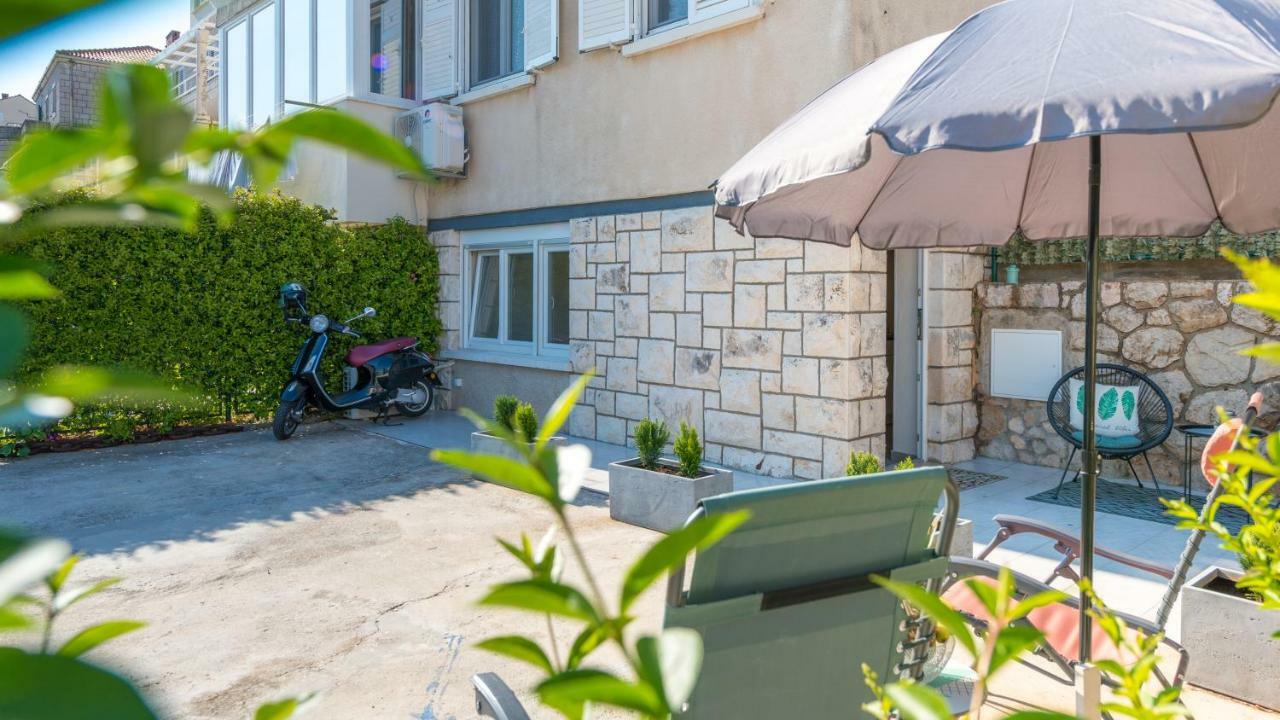 Brand New Studio With Terrace & Parking Dubrovnik Exteriör bild